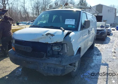 2008 Chevrolet Express Work Van из США, поврежденный, VIN 1GCGG25C081214470